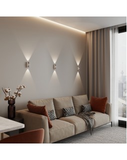 Бра Elektrostandard Steel LED белый/сталь (40109/LED)-foto3