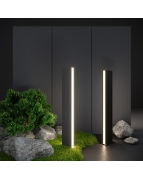 Садовый светильник Elektrostandard 1538 TECHNO LED серый-foto3