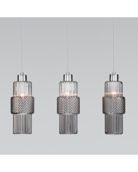 Подвесной светильник Eurosvet 50209/3 хром-foto2