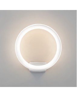 Светильник настенный Elektrostandard 1710 TECHNO LED Ring белый-foto2