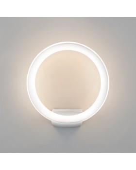 Светильник настенный Elektrostandard 1710 TECHNO LED Ring белый-foto2