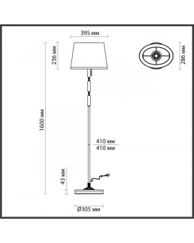 Торшер Odeon Light 4887/1F-foto2