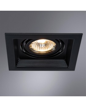 Встраиваемый светильник ARTE Lamp A6661PL-1BK-foto2