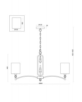 Подвесная люстра Freya FR1007PL-08N-foto2