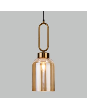 Подвесной светильник Eurosvet 50229/1 янтарный-foto2