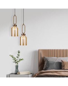 Подвесной светильник Eurosvet 50229/1 янтарный-foto3