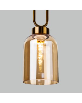 Подвесной светильник Eurosvet 50229/1 янтарный-foto4