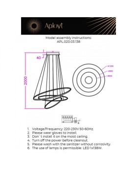 Подвесная люстра APLOYT APL.020.03.138-foto12