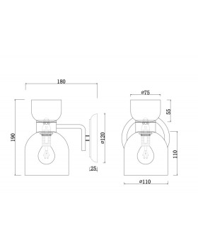 Бра Freya FR5094WL-01G-foto3