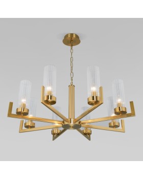 Подвесная люстра Eurosvet 60133/8 латунь-foto3