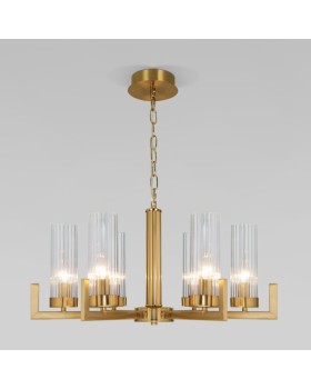 Подвесная люстра Eurosvet 60133/6 латунь-foto3