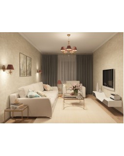 Люстра на штанге Maytoni RC0100-PL-05-R-foto2