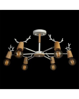 Люстра на штанге LOFT IT 10024/6 White-foto2