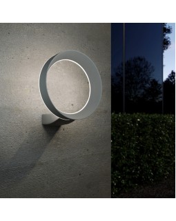 Светильник настенный Elektrostandard 1710 TECHNO LED Ring серый-foto4
