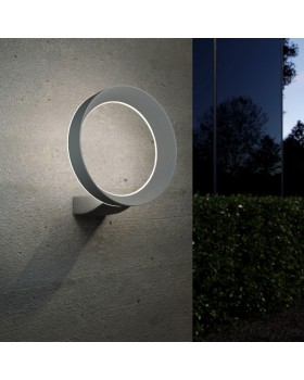 Светильник настенный Elektrostandard 1710 TECHNO LED Ring серый-foto4