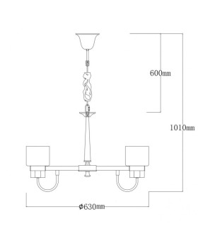 Подвесная люстра MW-Light 483014906-foto11