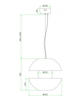 Подвесной светильник Maytoni MOD322PL-L6B3K-foto2
