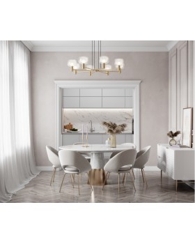 Люстра на штанге Maytoni MOD411PL-08G-foto5