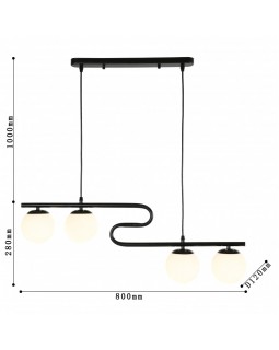 Подвесная люстра F-Promo 4036-4P-foto3