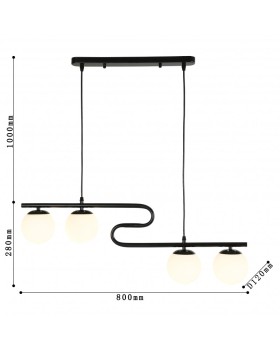 Подвесная люстра F-Promo 4036-4P-foto3