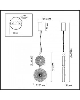 Подвесной светильник Odeon Light 5416/13LC-foto6