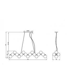 Подвесная люстра Maytoni MOD547PL-25BS-foto3