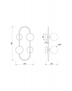 Бра Freya FR5233WL-02BS-foto2
