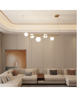 Подвесная люстра Eurosvet 50382/5 латунь-foto3