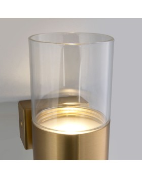 Бра Eurosvet 40021/1 LED латунь/прозрачный-foto2