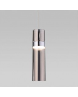 Подвесной светильник Eurosvet 50244/1 LED хром/дымчатый-foto2