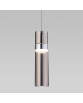 Подвесной светильник Eurosvet 50244/1 LED хром/дымчатый-foto2