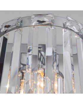 Бра Eurosvet 10130/1 хром/прозрачный хрусталь Strotskis-foto3