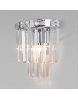 Бра Eurosvet 10130/1 хром/прозрачный хрусталь Strotskis-foto4