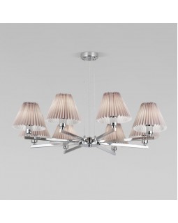 Подвесная люстра Eurosvet 60136/8 хром/серый-foto2