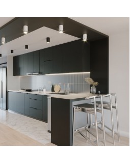 Накладной светильник Elektrostandard Cors 10W (25032/LED) белый/серебро-foto5