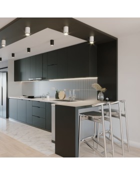 Накладной светильник Elektrostandard Cors 10W (25032/LED) белый/серебро-foto5