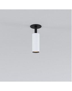 Встраиваемый светильник Elektrostandard Diffe белый/черный 8W 4200K (25039/LED)-foto2