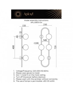 Бра APLOYT APL.308.01.04-foto12