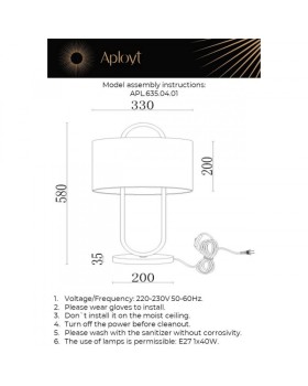 Настольная лампа APLOYT APL.635.04.01-foto16