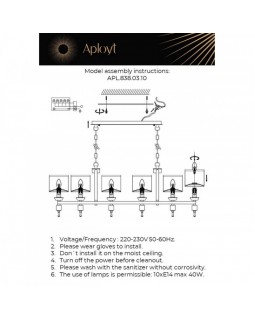 Подвесная люстра APLOYT APL.838.03.10-foto18