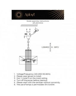 Подвесная люстра APLOYT APL.841.03.04-foto14