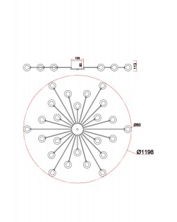 Накладная люстра Freya FR5242CL-24BS1-foto6