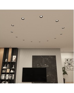 Встраиваемый светильник Denkirs DK3055-BK-foto3