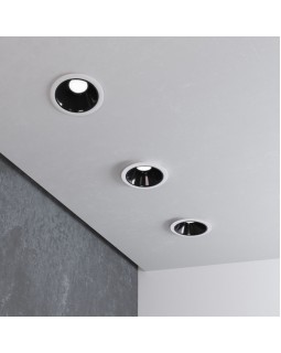 Встраиваемый светильник Elektrostandard 25081/LED 8W 4200K белый/чёрный жемчуг-foto2