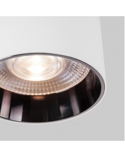 Накладной светильник Elektrostandard 25034/LED 10W 4200K белый/чёрный жемчуг-foto2