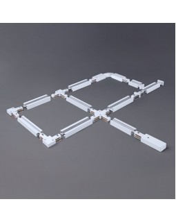Коннектор Elektrostandard TRC-1-1-FLEX-WH / Гибкий коннектор для однофазного шинопрово-foto4