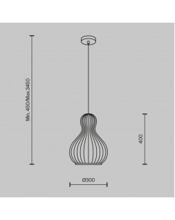 Подвесной светильник Maytoni MOD192PL-01W1-foto6
