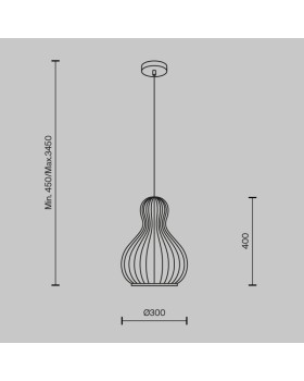 Подвесной светильник Maytoni MOD192PL-01W1-foto6