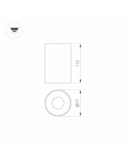 База накладная Arlight 031707-foto2